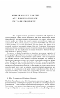 Government Taking and Regulation of Private Property.pdf